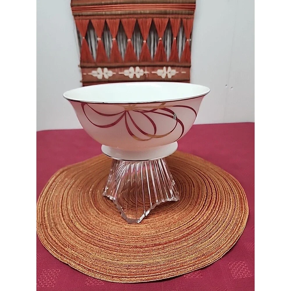 Kate Spade NewYork By Lenox Belle Boulevard Footed Serving Bowl 8.75
